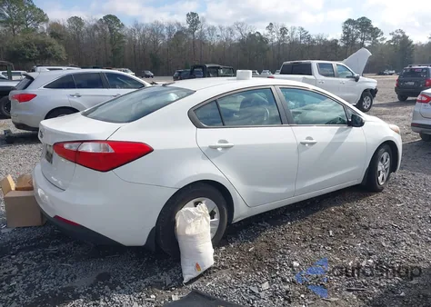 2016 Kia Forte Lx z USA, uszkodzony, nr VIN KNAFK4A6XG5573108